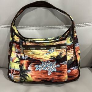 LeSportsac Island print classic shoulder bag